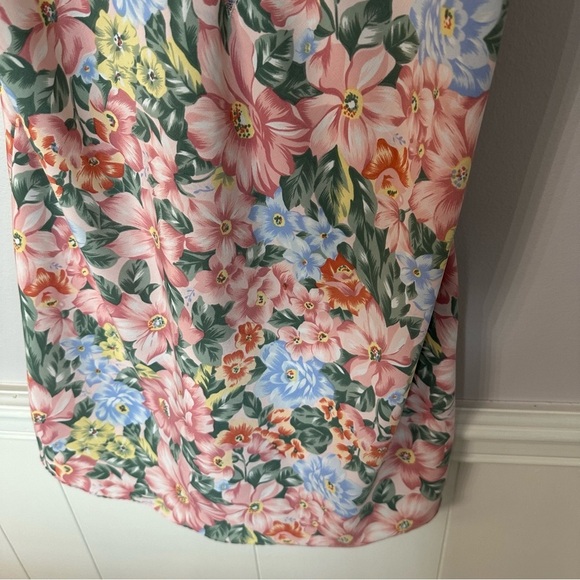 Victoria’s Secret Vintage Sleeveless V-Neck Gold Label Lace Nightgown Sz M GUC - Picture 7 of 9